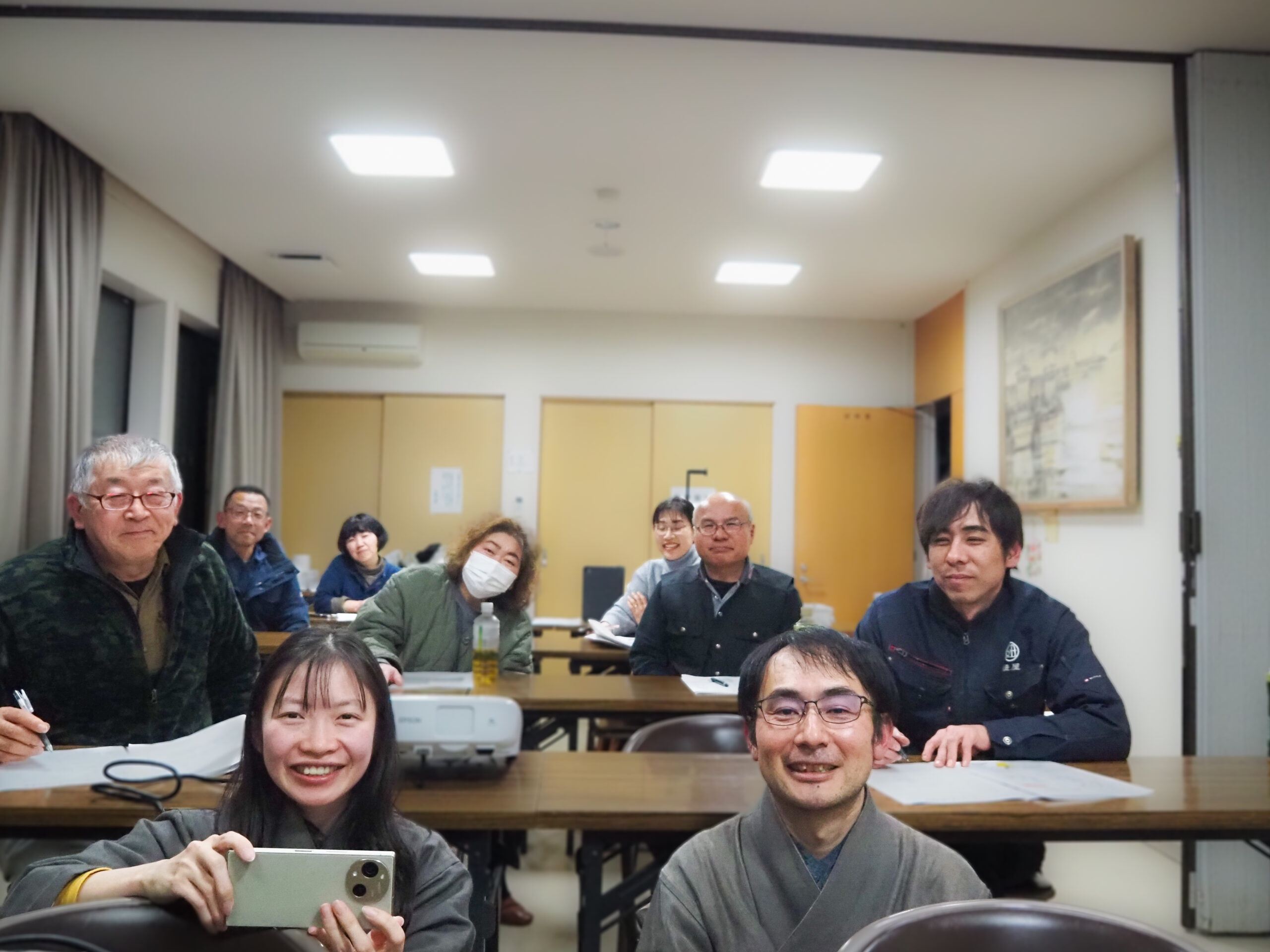 参加者との記念撮影